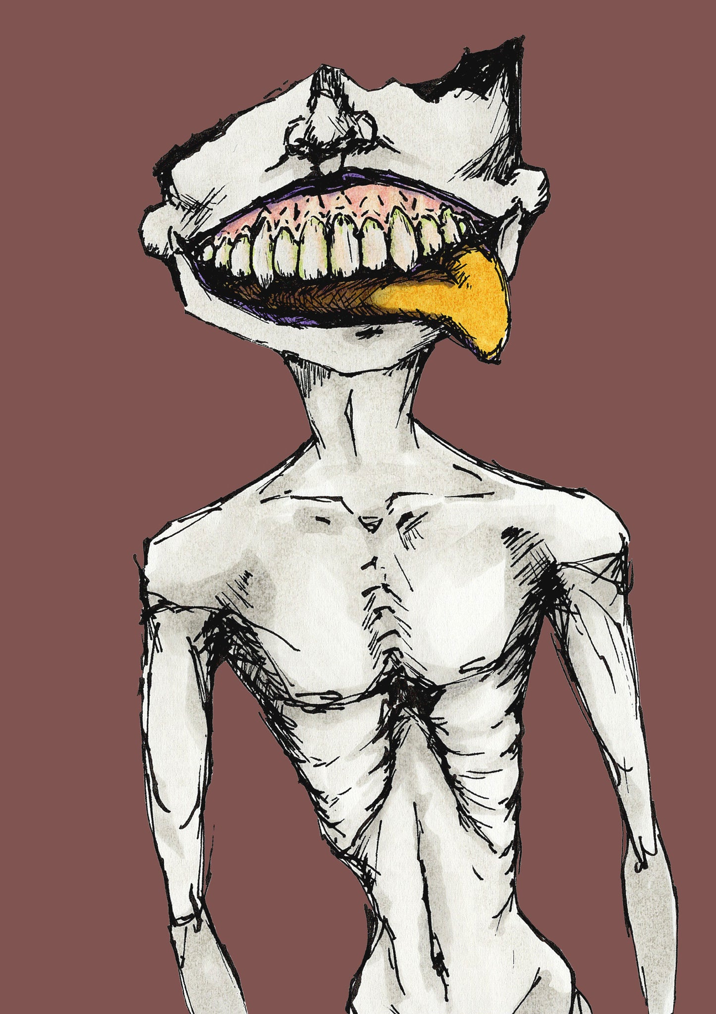 "Creepyboi 2" 4 x 6 print