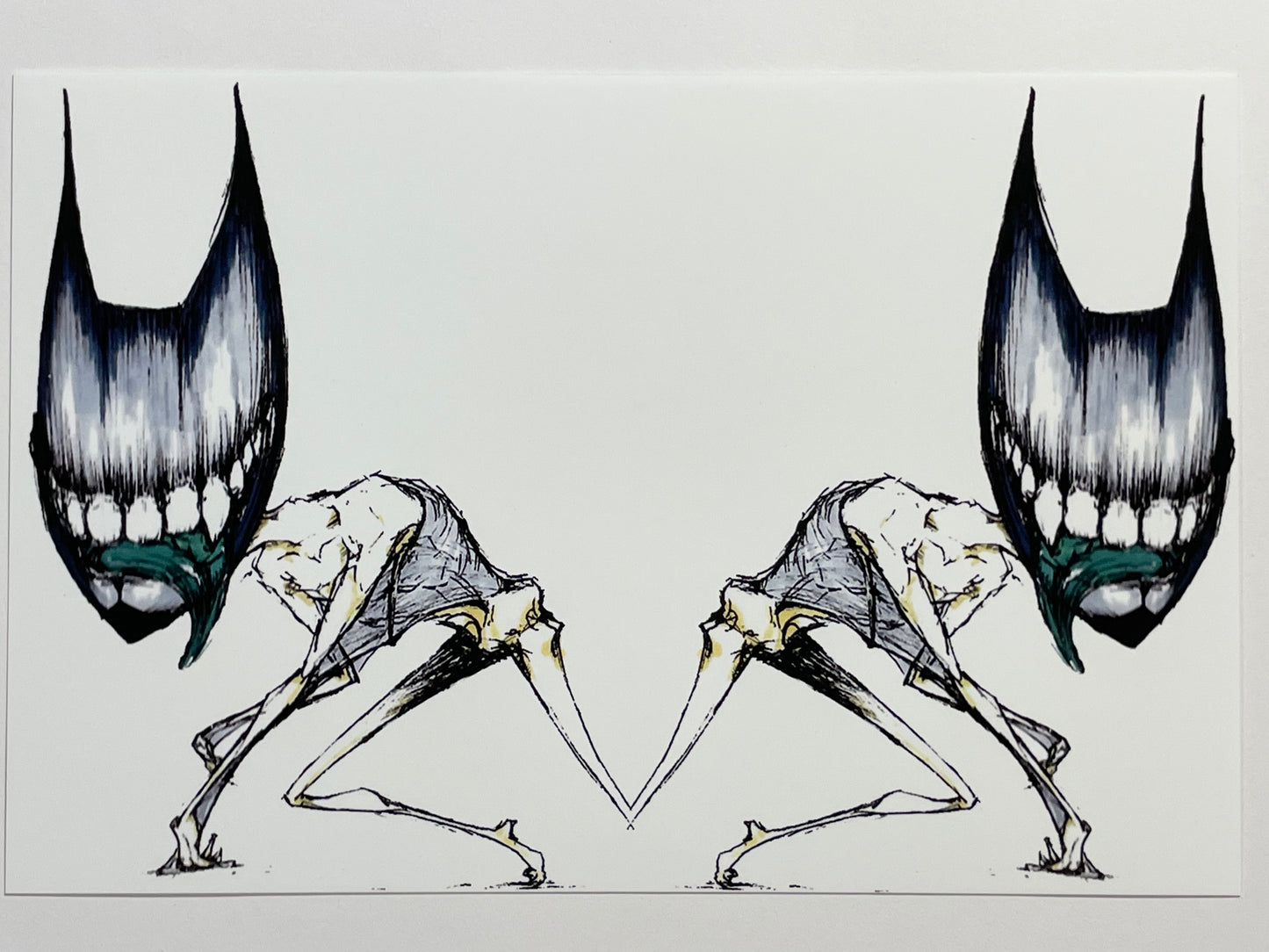 “BaTwins” 4” x 6” print