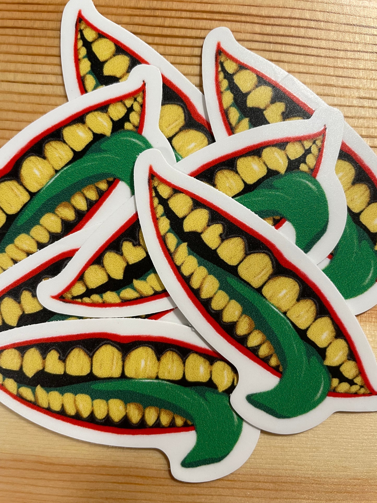 “Grin” Vinyl Sticker