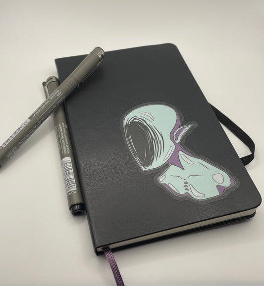 "Faceless" Vinyl Sticker