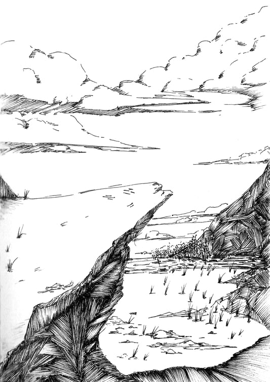 "Landscape" 4 x 6 print