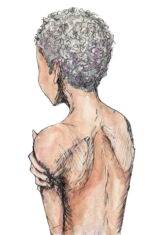 "Grip" 4" x 6" print