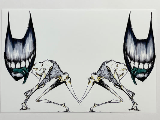 “BaTwins” 4” x 6” print