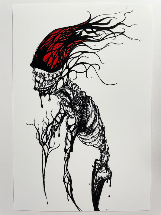 “Redhaired” 4” x 6” print